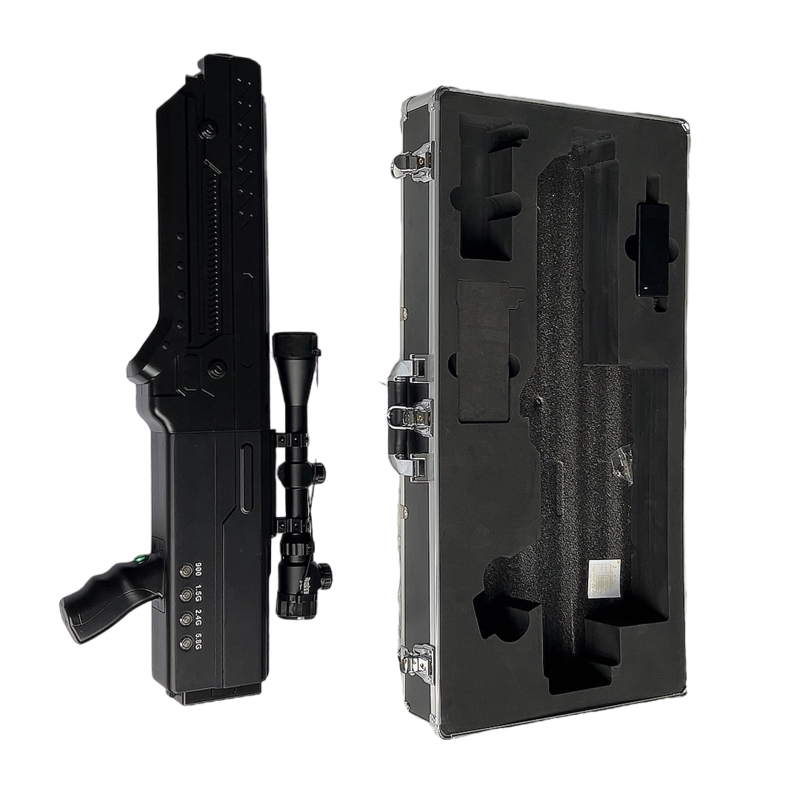  浈江手持便携式枪型低空防御反制四通道A型